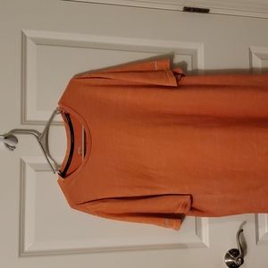Russel Dri Fit 360 Orange Short Sleeve Shirt